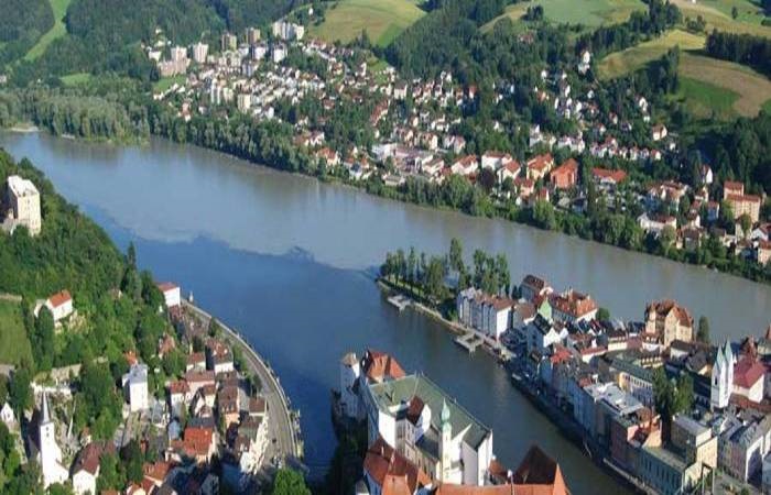 “Üç Nehir Şehri” Passau